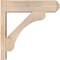 Ekena Millwork Legacy Craftsman Smooth Outlooker, Douglas Fir, 5 1/2"W x 18"D x 18"H OUT06X18X18LEC04SDF - alternate 4